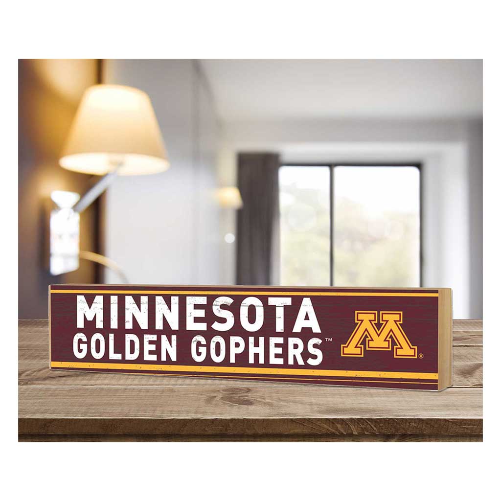 3x13 Block Team Spirit Minnesota Golden Gophers