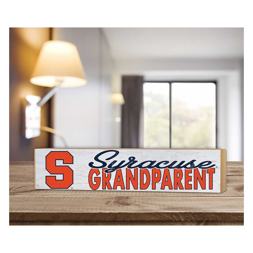 3x13 Block Weathered Grandparent Syracuse Orange