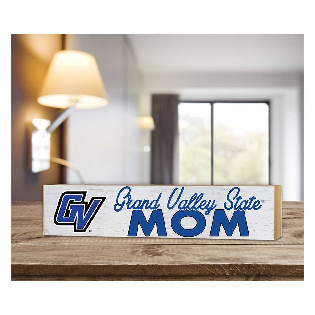 3x13 Block Weathered Mom Grand Valley State Lakers