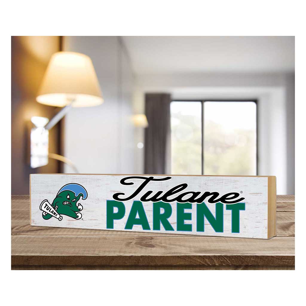 3x13 Block Weathered Parents Tulane Green Wave