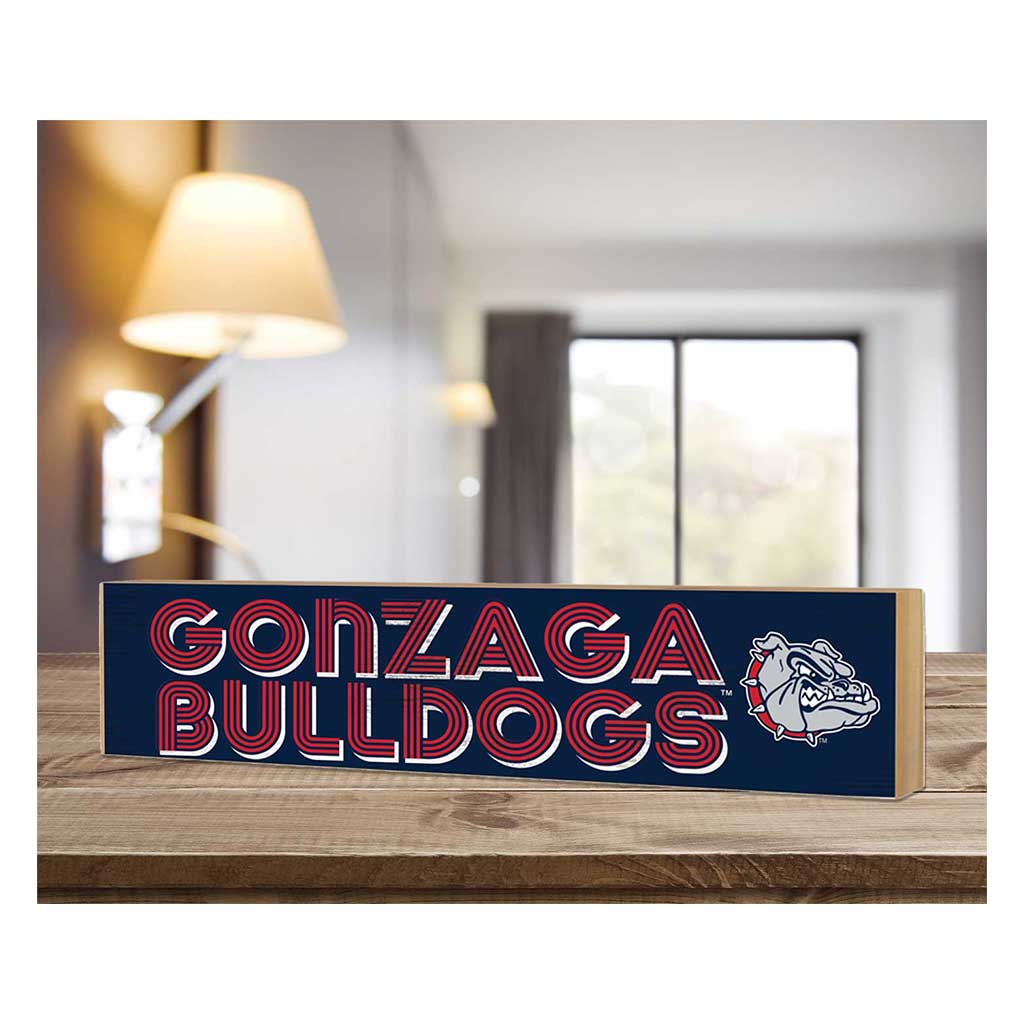 3x13 Block Good Vibes Team Gonzaga Bulldogs
