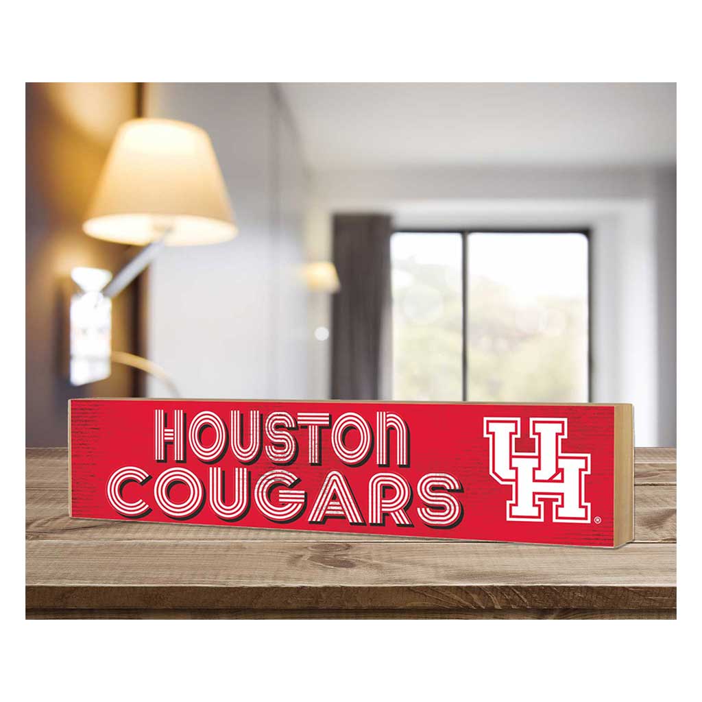 3x13 Block Good Vibes Team Houston Cougars
