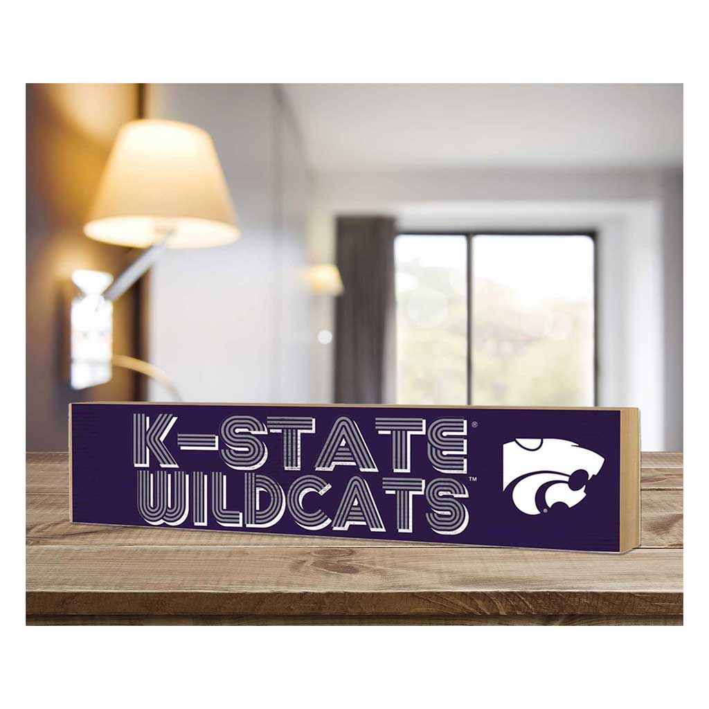 3x13 Block Good Vibes Team Kansas State Wildcats