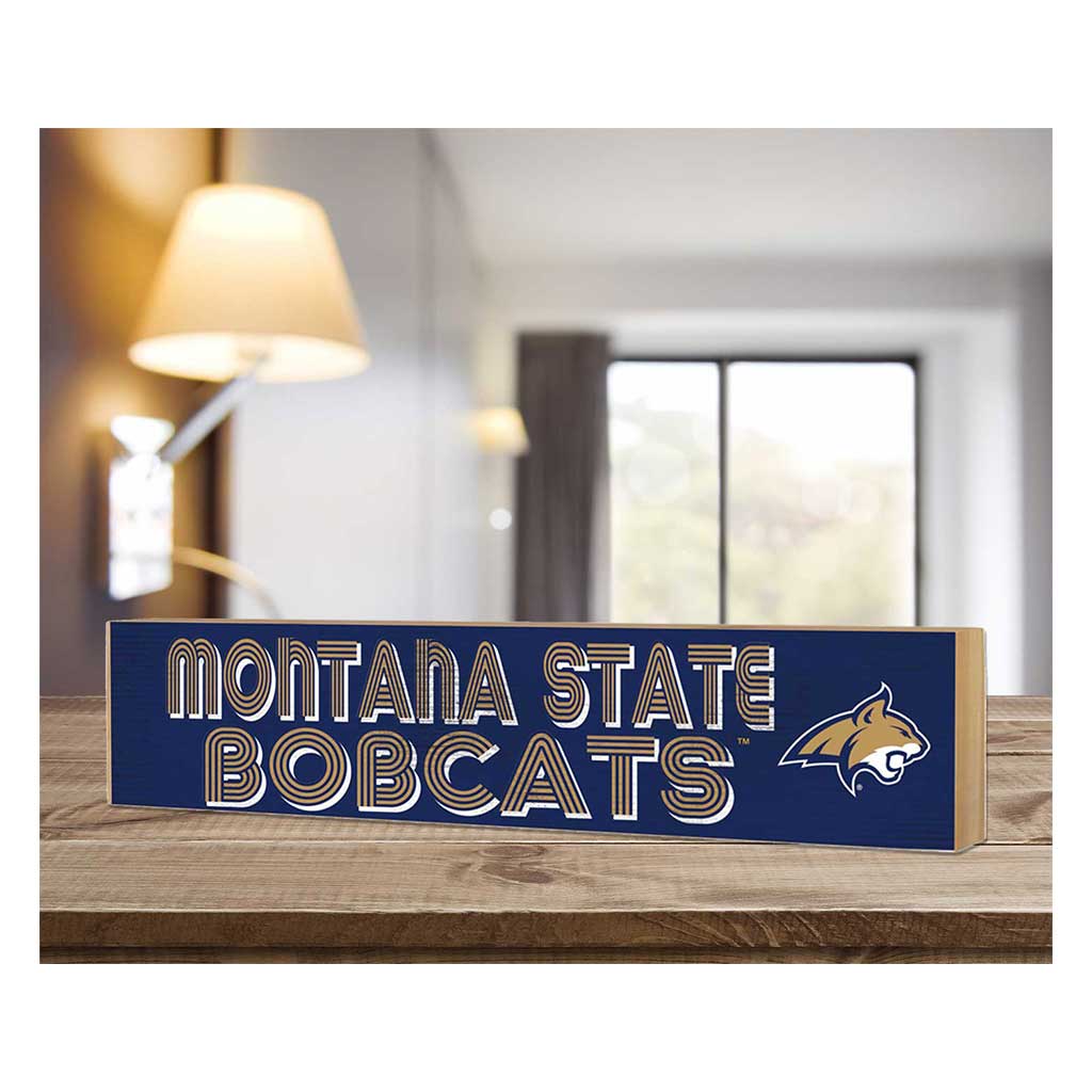 3x13 Block Good Vibes Team Montana State Fighting Bobcats