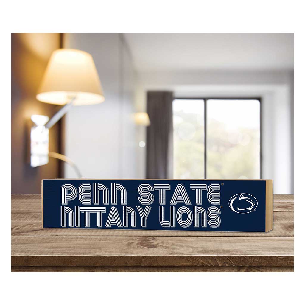 3x13 Block Good Vibes Team Penn State Nittany Lions