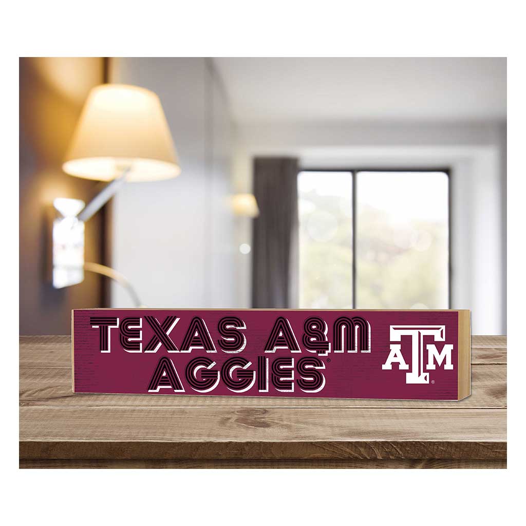 3x13 Block Good Vibes Team Texas A&M Aggies