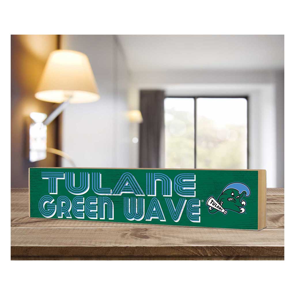 3x13 Block Good Vibes Team Tulane Green Wave