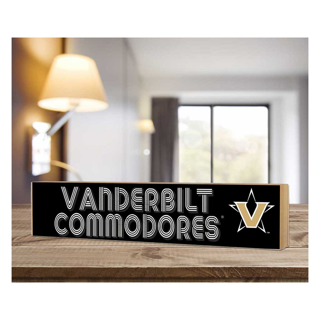 3x13 Block Good Vibes Team Vanderbilt Commodores