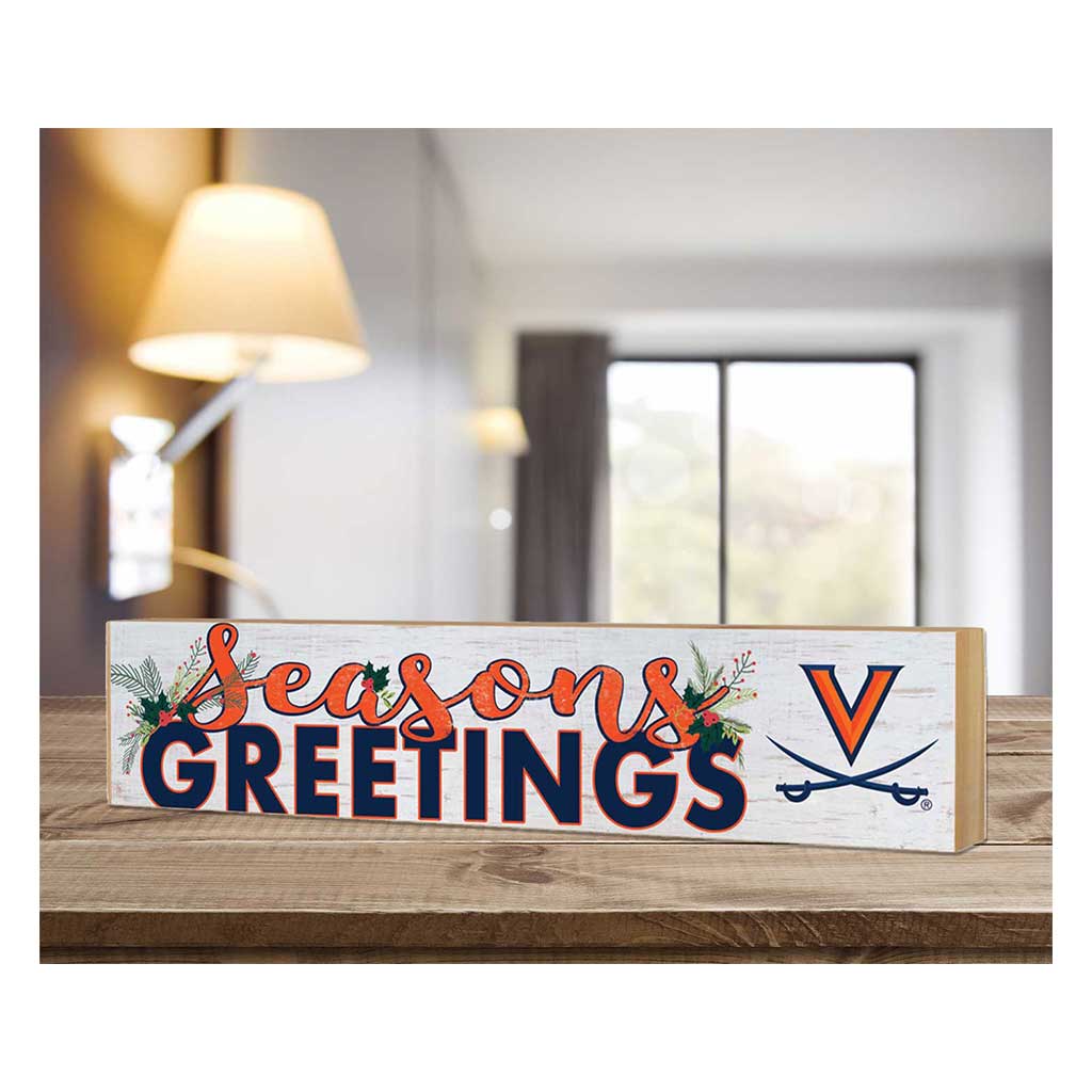 3x13 Block Seasons Greetings Virginia Cavaliers