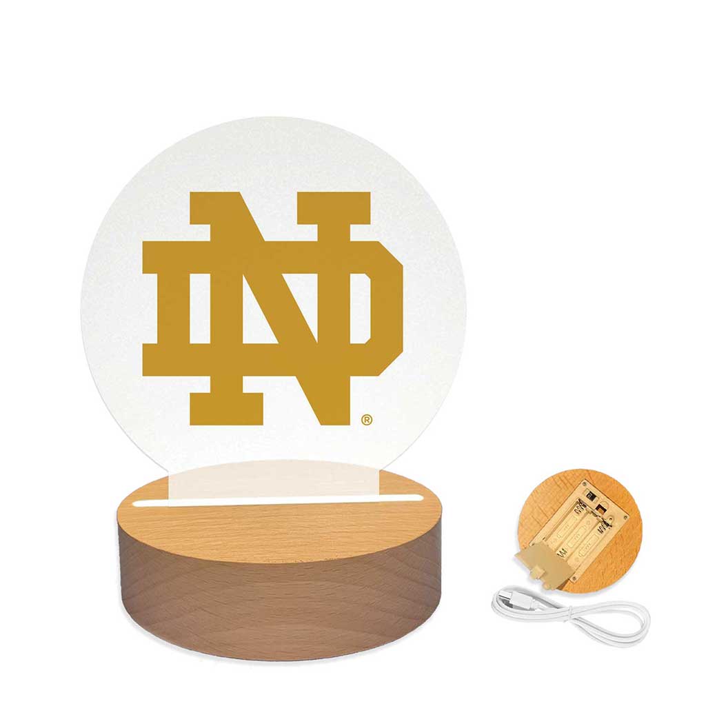 Team Logo Acrylic Light Up Bundle Notre Dame Fighting Irish