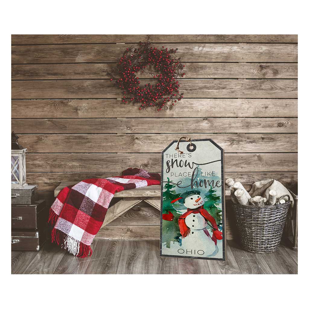 Large Hanging Tag Snowplace Like Home Ohio