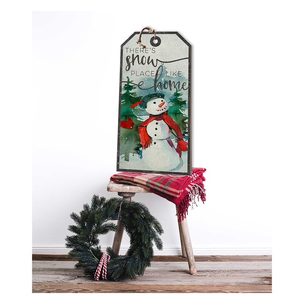 Large Hanging Tag Snowplace Like Home