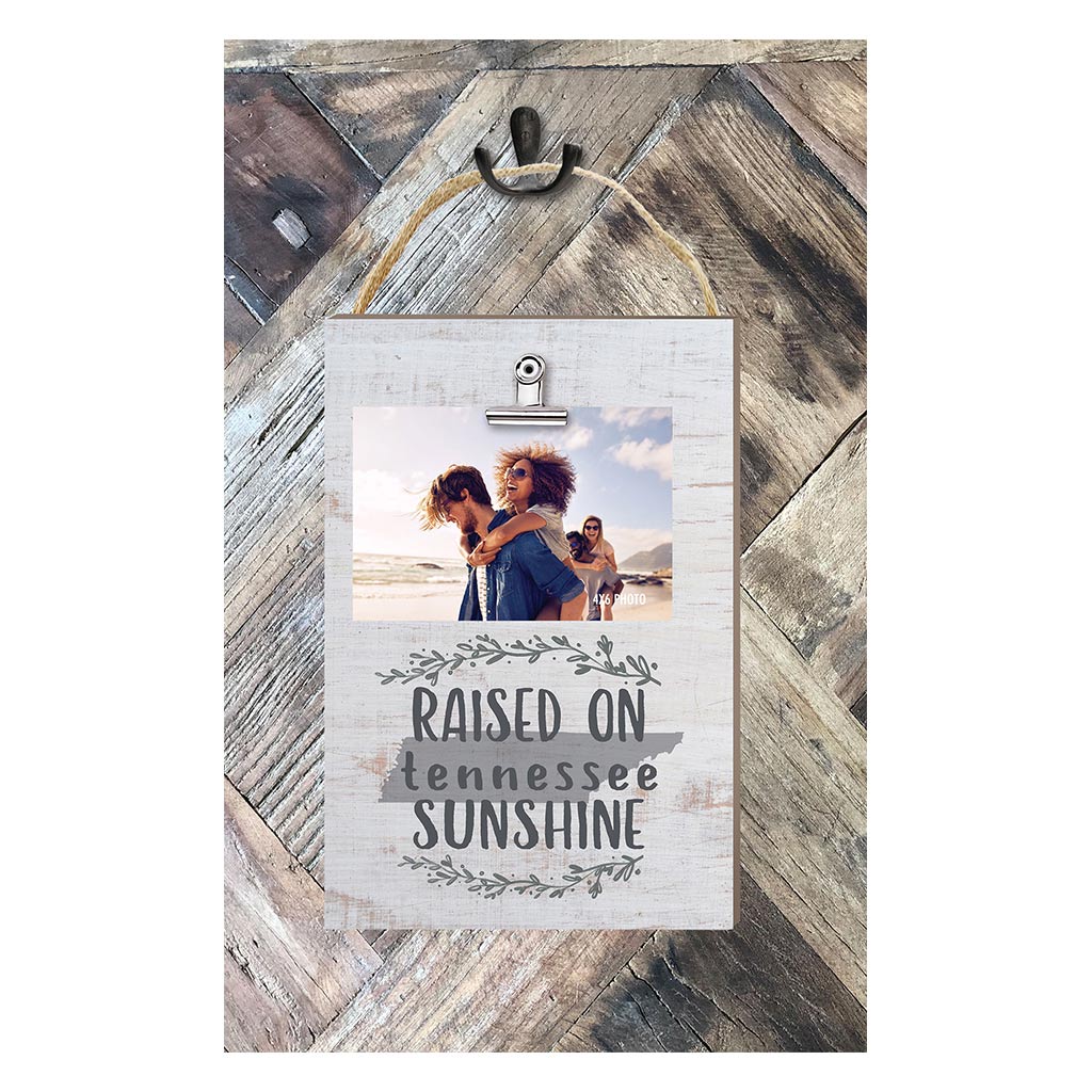 Raised on Tennessee Sunshine Hanging Clip Photo Frame