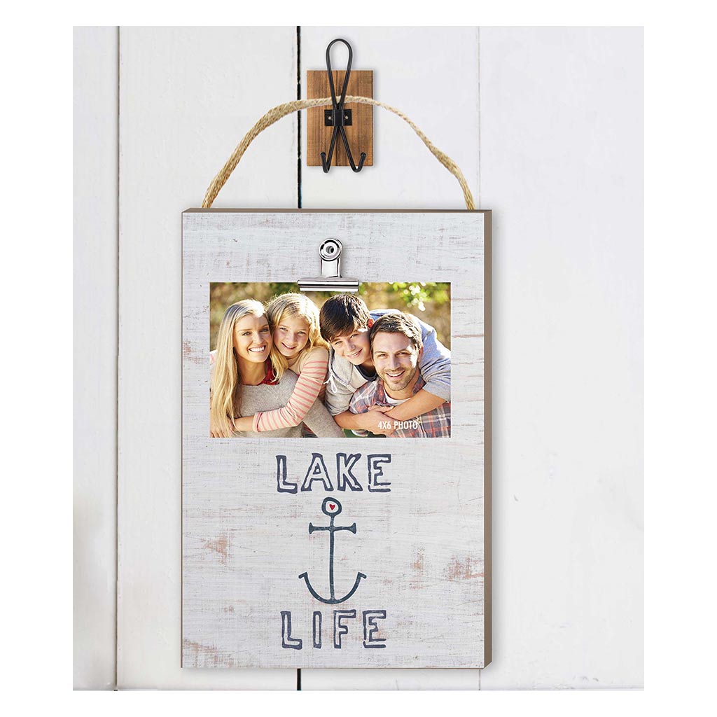 Hanging Clip Photo Frame Lake Life Anchor