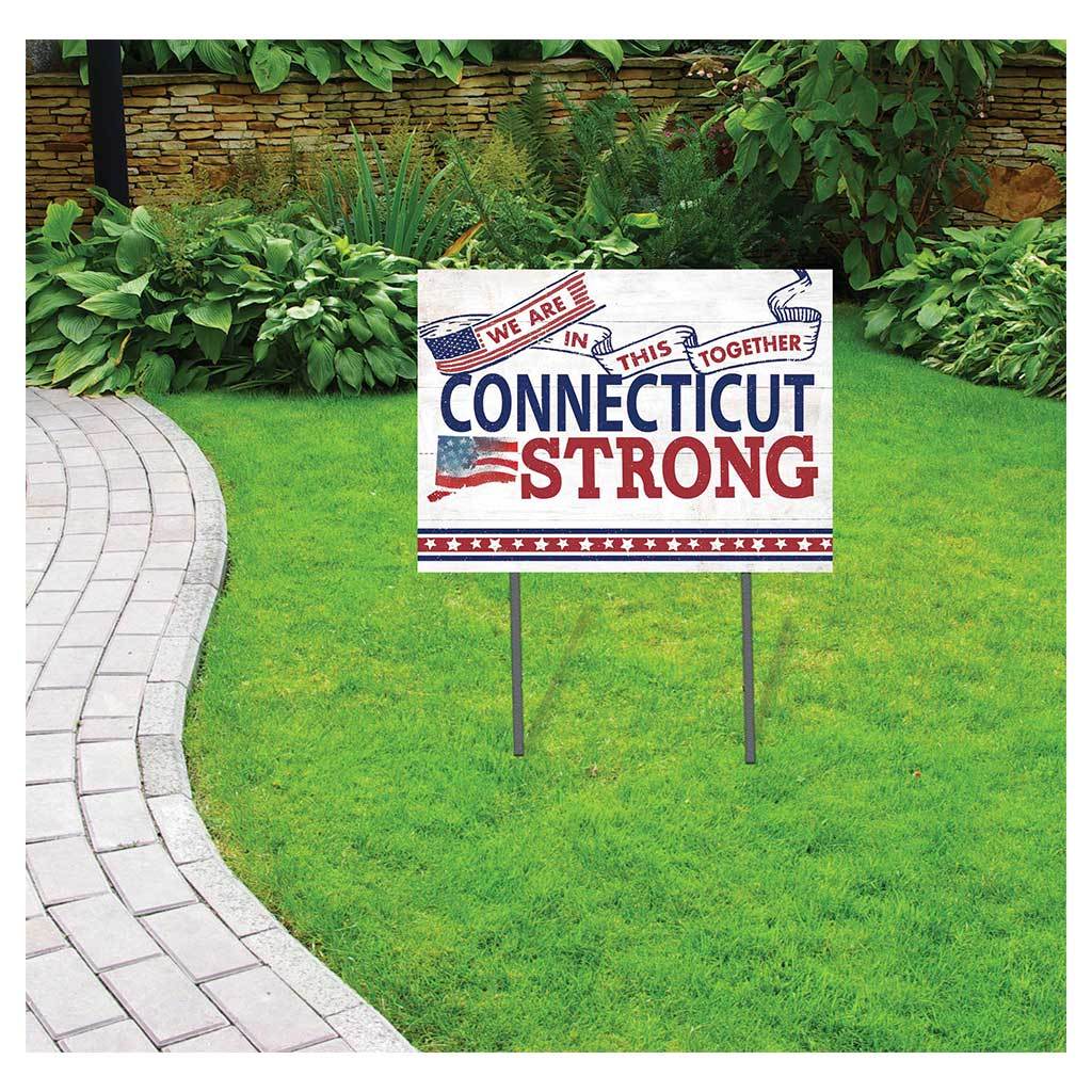 Connecticut Strong Lawn Sign