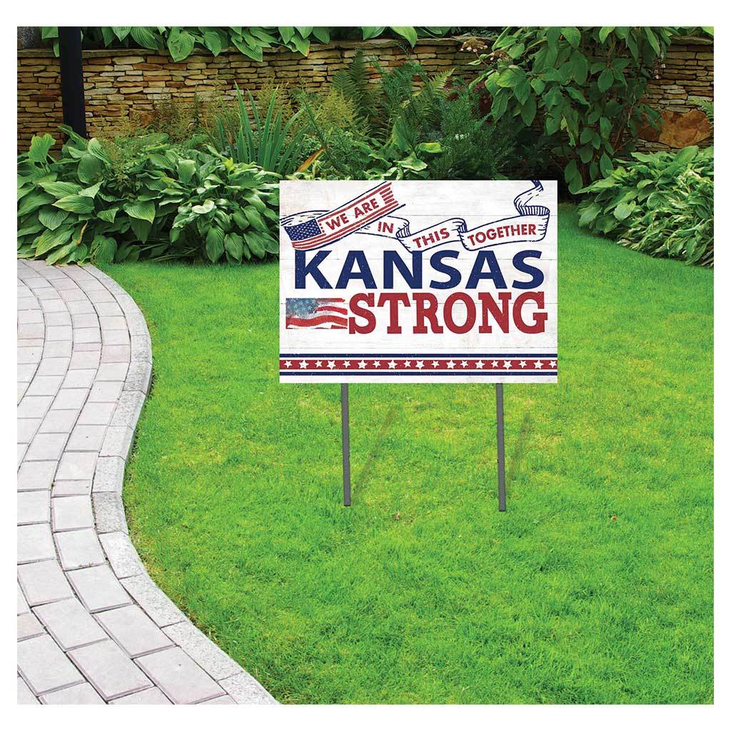 Kansas Strong Lawn Sign
