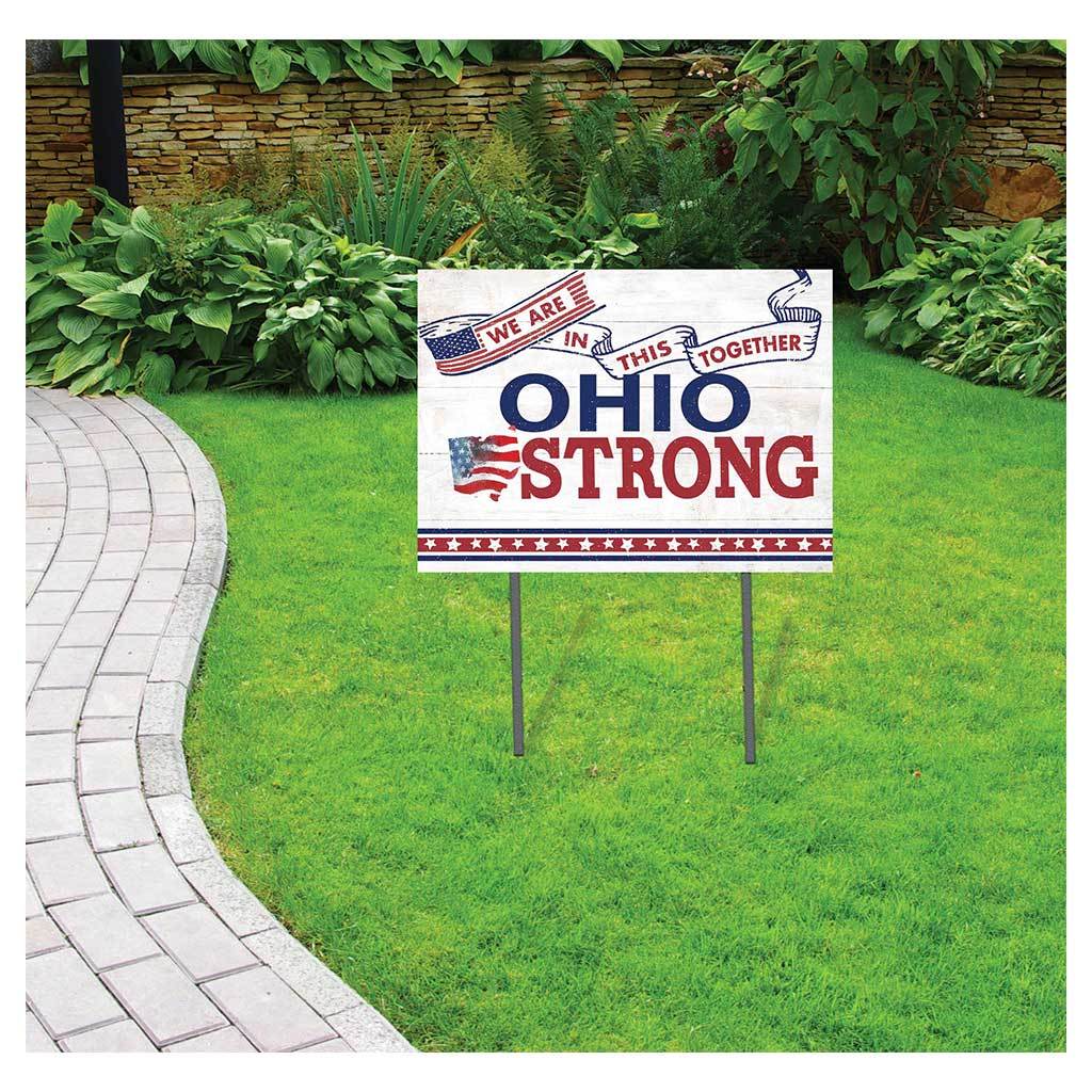 Ohio Strong Lawn Sign