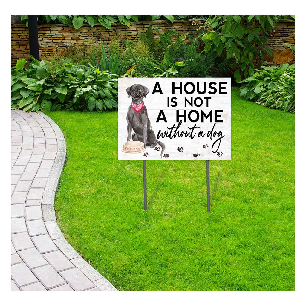 18x24 Black Labrador Dog Lawn Sign