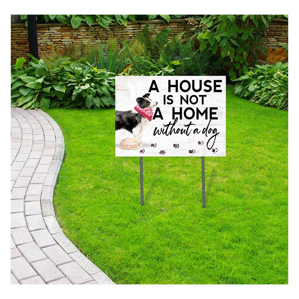 18x24 Border Collie Dog Lawn Sign