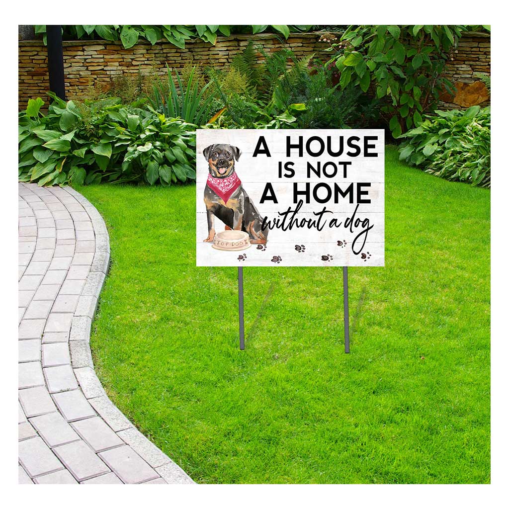 18x24 Rottweiler Dog Lawn Sign