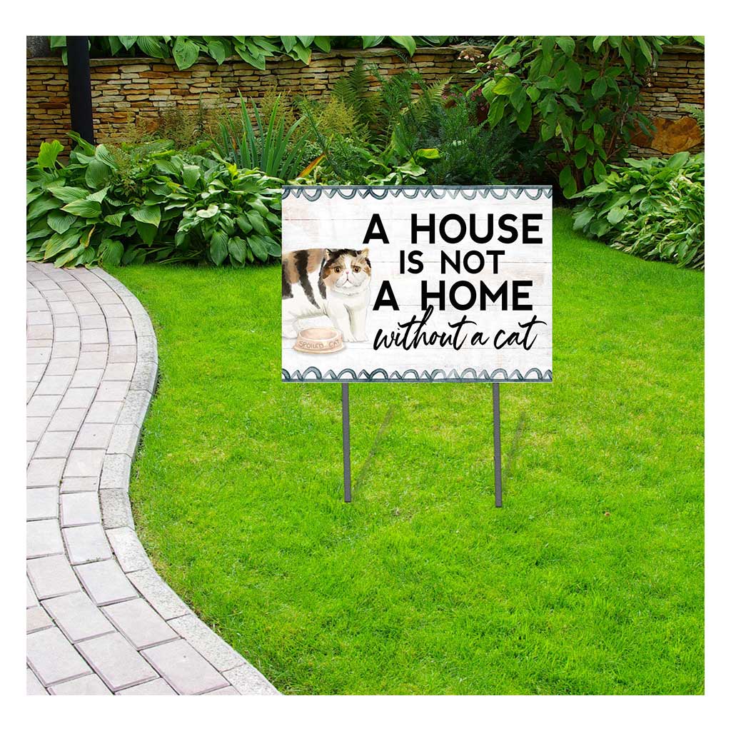 18x24 Exotic Shorthair Cat Lawn Sign